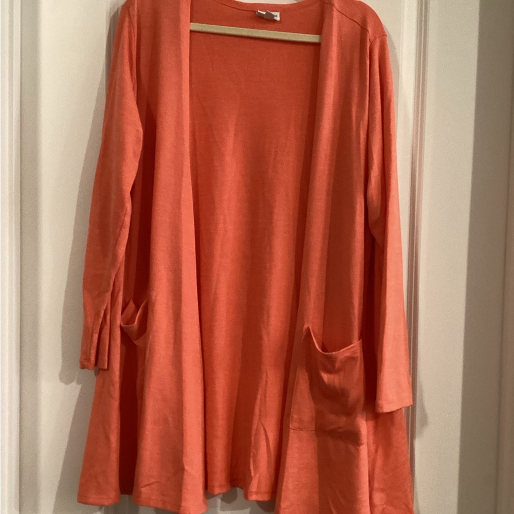 LuLaRoe Orange Women's Cardigan